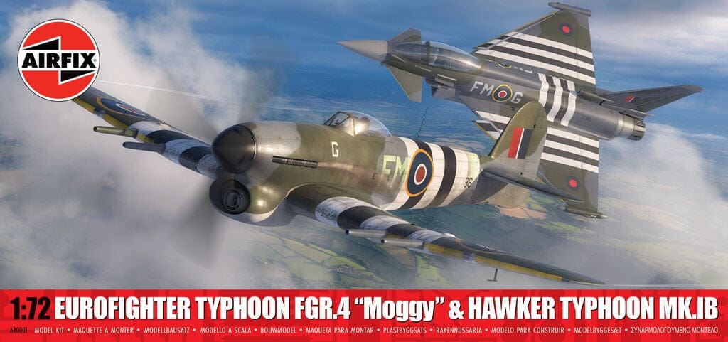 010 - Airfix - A40001 - Eurofighter Typhoon FGR.4 (FMOG) and Hawker Typhoon Mk Ib - primary image