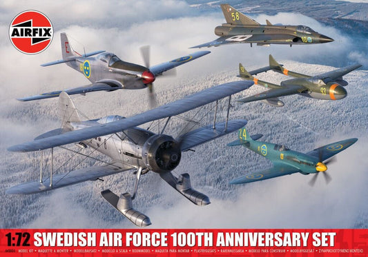 010 - Airfix - A40004 - Swedish Air Force 100th Anniversary Set - primary image