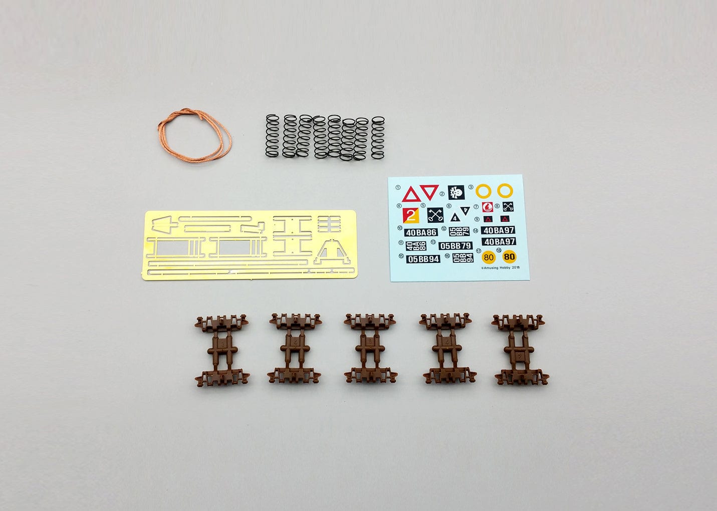 400 - Amusing Hobby - 35A027 - FV214 Conqueror Mk II - decals