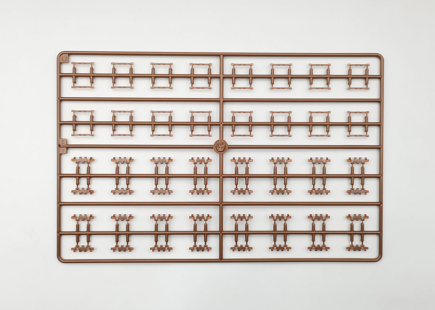 211 - Amusing Hobby - 35A030 - Panzerjäger Tiger (P) Ferdinand [Interior Kit] and 16t Fries Strassenbockkran - sprue