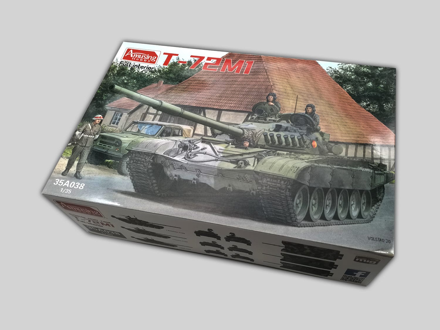 Amusing Hobby - 35A038 - T-72M1 [Interior Kit] - box front