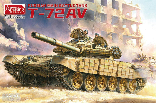 010 - Amusing Hobby - 35A041 - T-72AV [Interior Kit] - primary image
