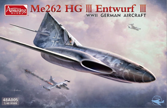 010 - Amusing Hobby - 48A005 - Messerschmitt Me 262 HG III Entwurf III - primary image