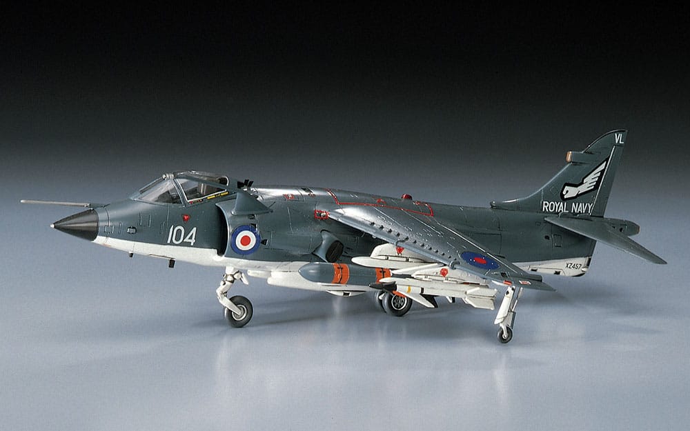 700 - Hasegawa - B05 - BAe Sea Harrier FRS.1 - painted model