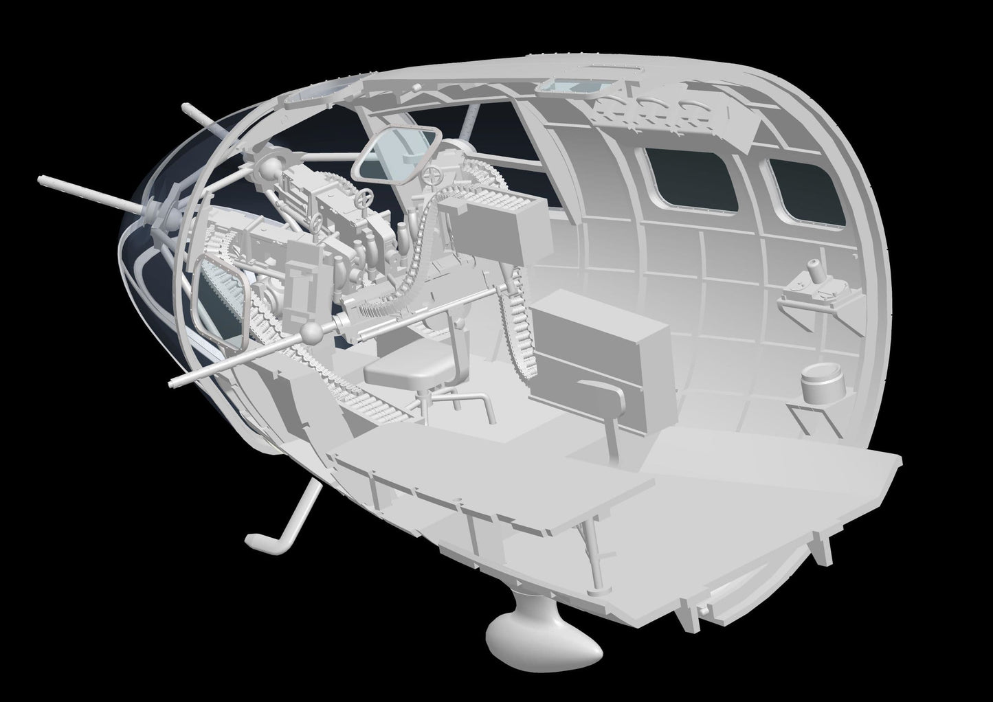 503 - HK Models - 01E029 - Boeing B-17F Flying Fortress - digital model