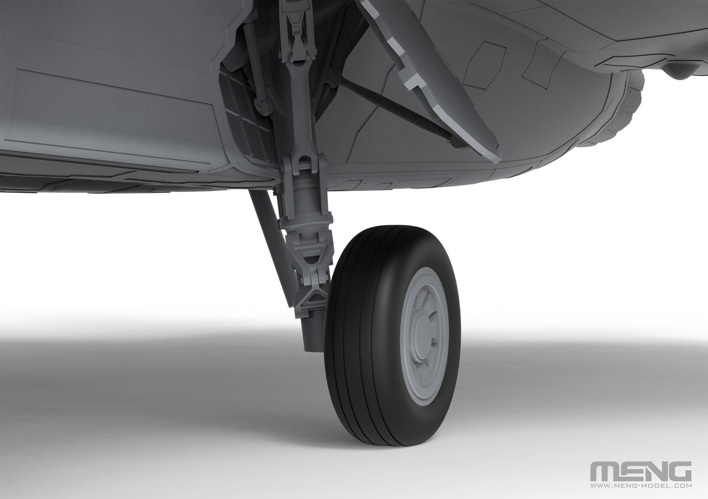 517 - digital model - The tires made of soft vinyl material have clear texture.