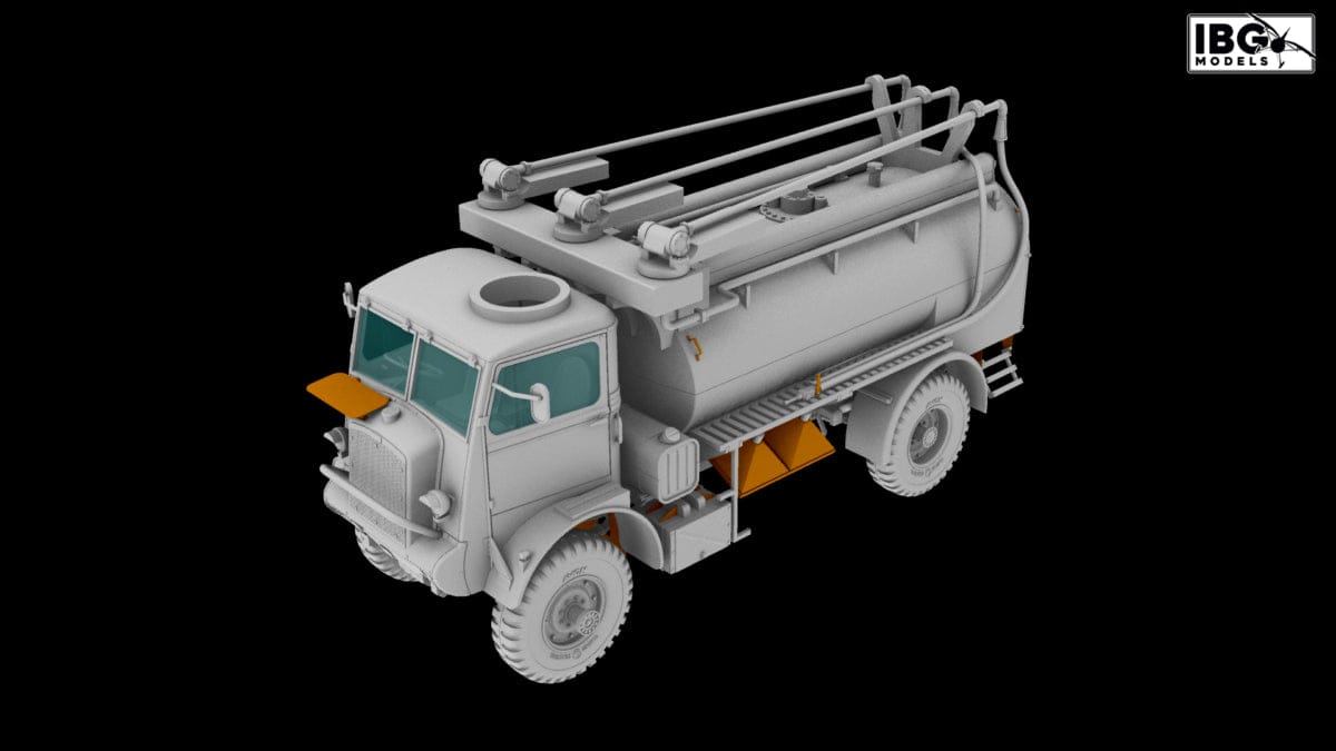506 - IBG - 35062 - Bedford QLC 3-ton 4×4 Refueller - digital model