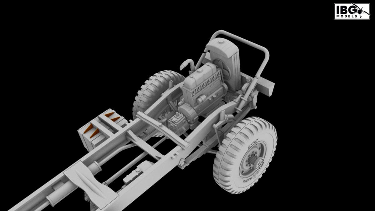 501 - IBG - 35062 - Bedford QLC 3-ton 4×4 Refueller - digital model