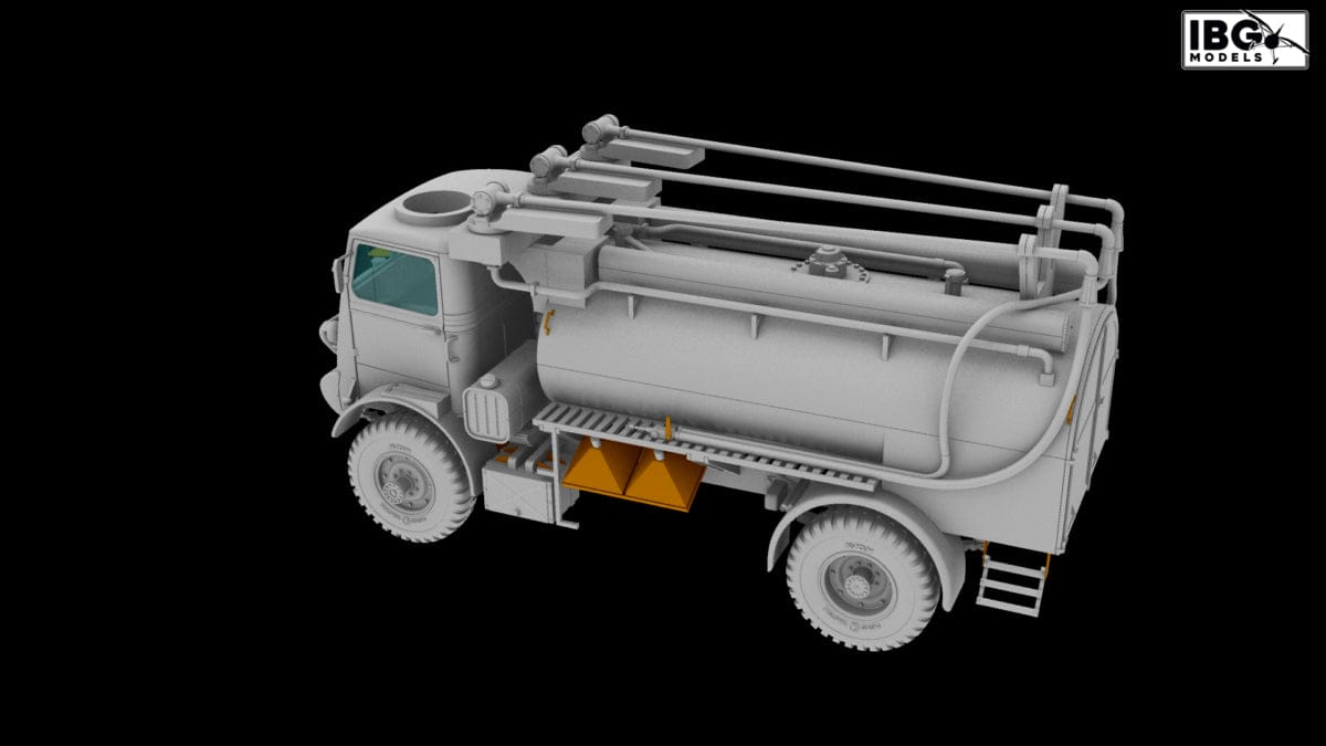 IBG - 35062 - Bedford QLC 3-ton 4×4 Refueller - digital model