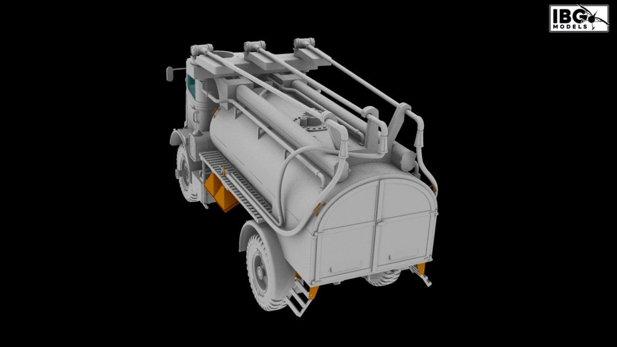 IBG - 35062 - Bedford QLC 3-ton 4×4 Refueller - digital model
