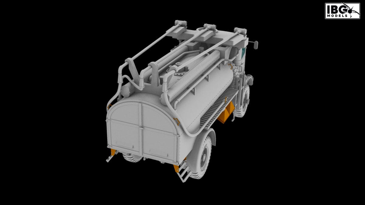509 - IBG - 35062 - Bedford QLC 3-ton 4×4 Refueller - digital model