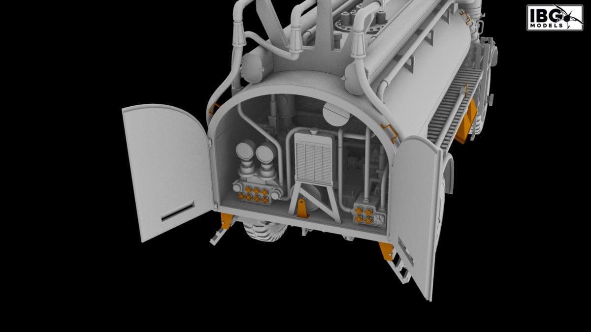 IBG - 35062 - Bedford QLC 3-ton 4×4 Refueller - digital model