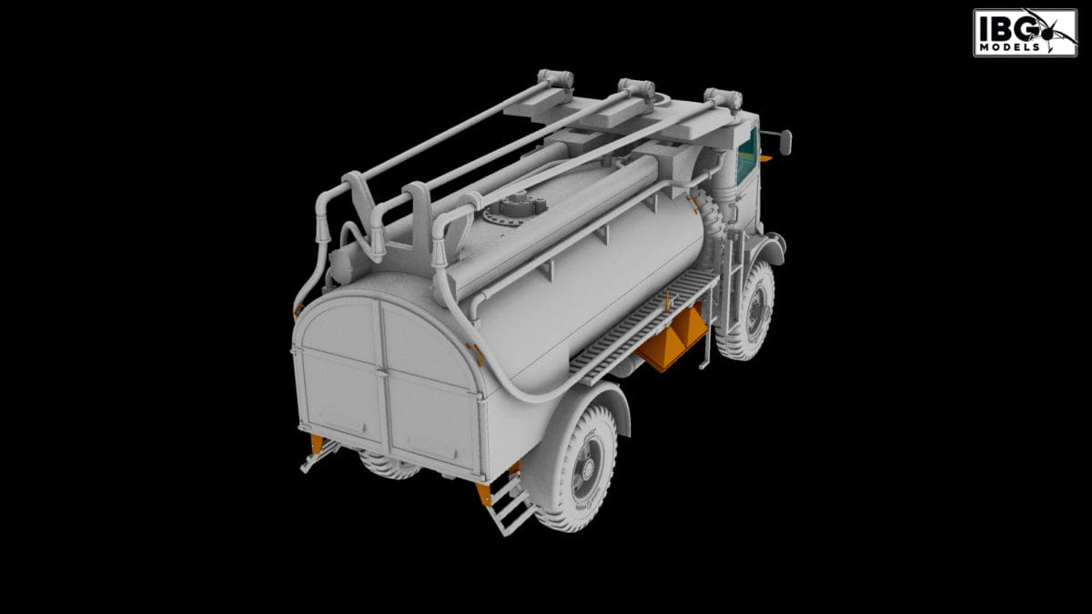 IBG - 35062 - Bedford QLC 3-ton 4×4 Refueller - digital model