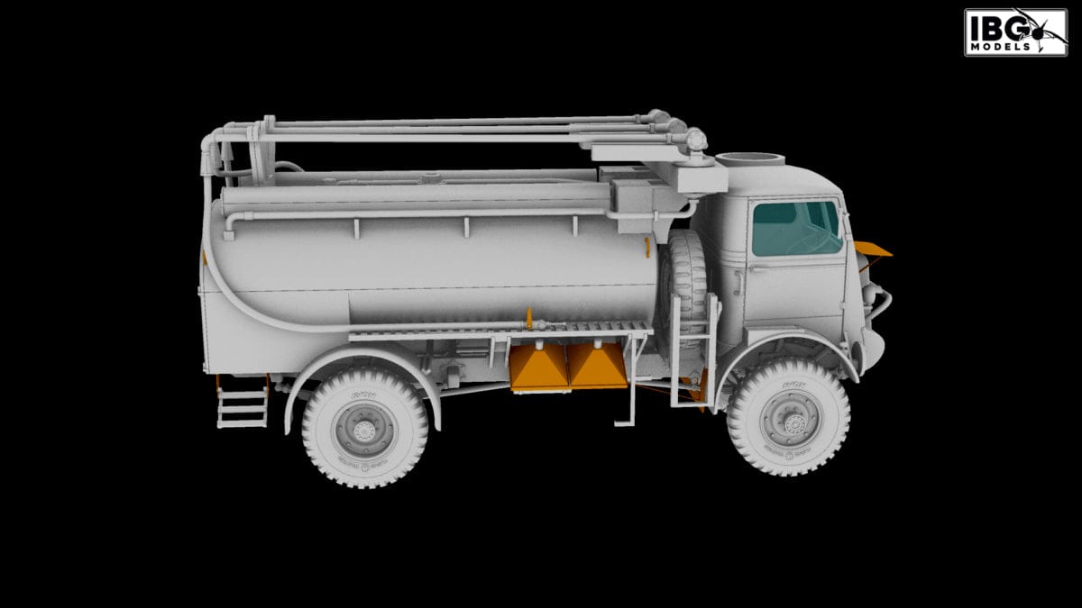 502 - IBG - 35062 - Bedford QLC 3-ton 4×4 Refueller - digital model