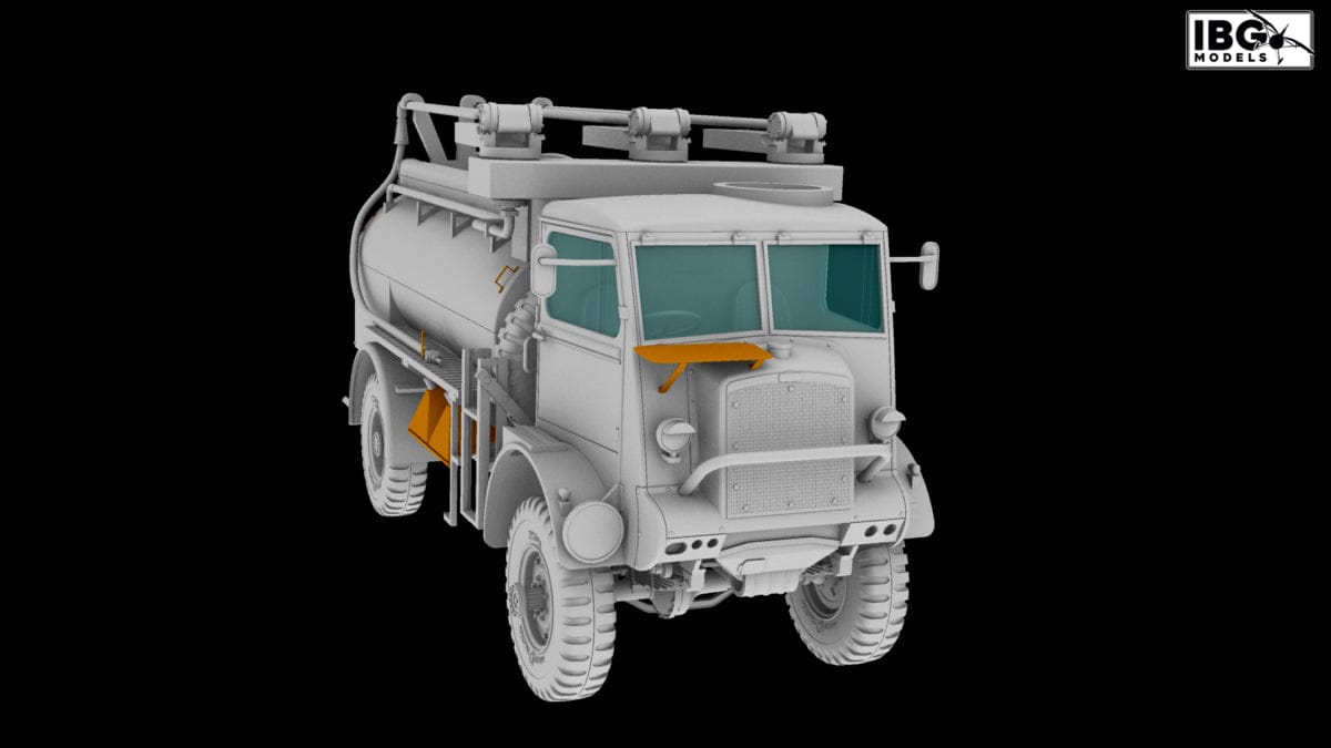 504 - IBG - 35062 - Bedford QLC 3-ton 4×4 Refueller - digital model