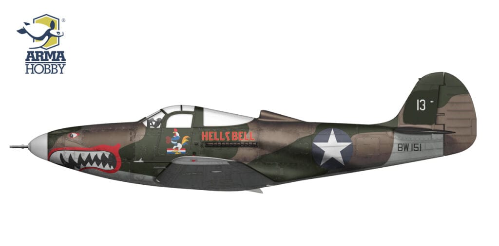 302 - Arma Hobby - 40014 - Bell P-400 Airacobra - paint schemes