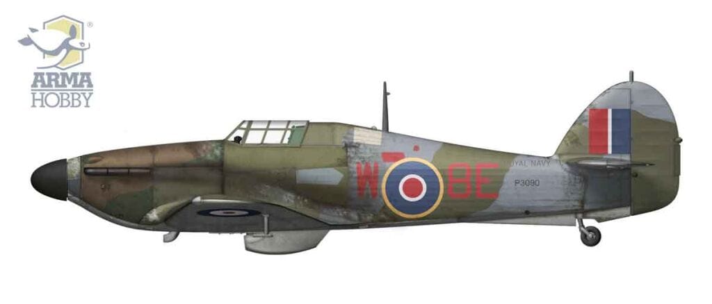 Arma Hobby - 40015 - Hawker Hurricane Mk I - paint schemes