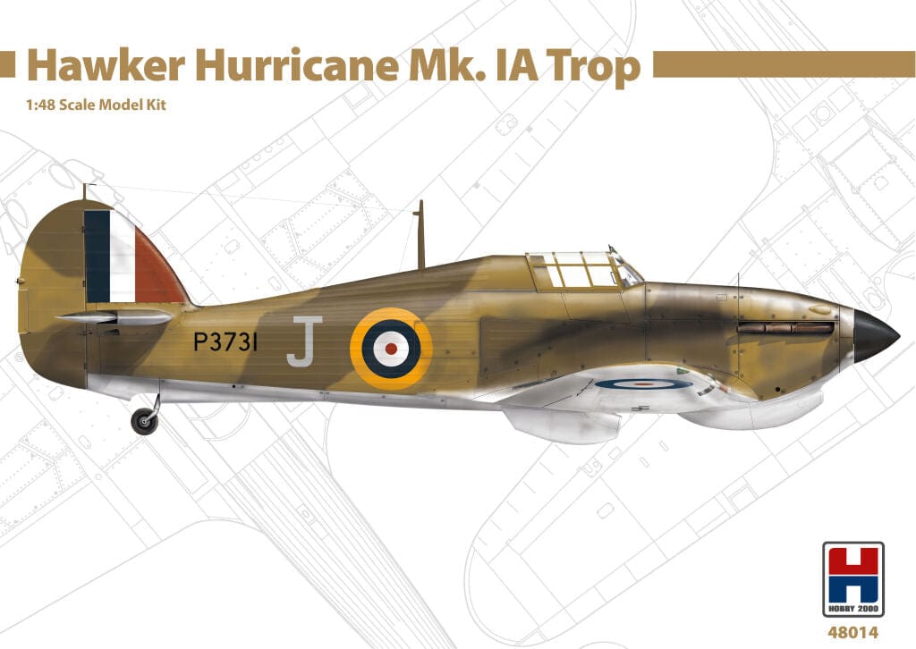 010 - Hobby 2000 - 48014 - Hawker Hurricane Mk Ia (trop) - primary image