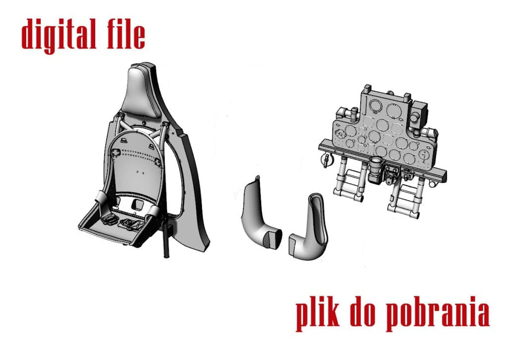 Arma Hobby - 70081 - Curtiss P-36A Hawk - sprue
