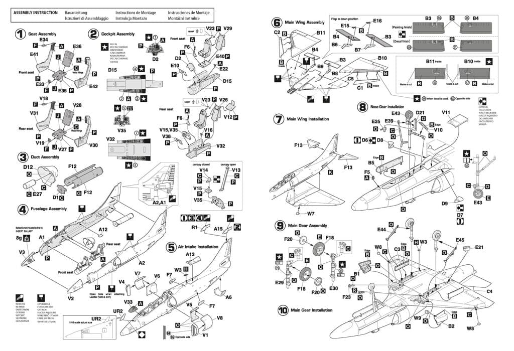 Hobby 2000 - 48039 - Douglas A-4N Skyhawk - instructions
