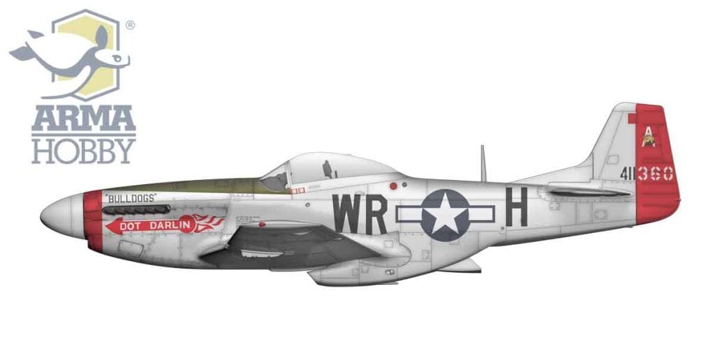 Arma Hobby - 70071 - North American P-51K Mustang / Mustang Mk IVa - paint schemes