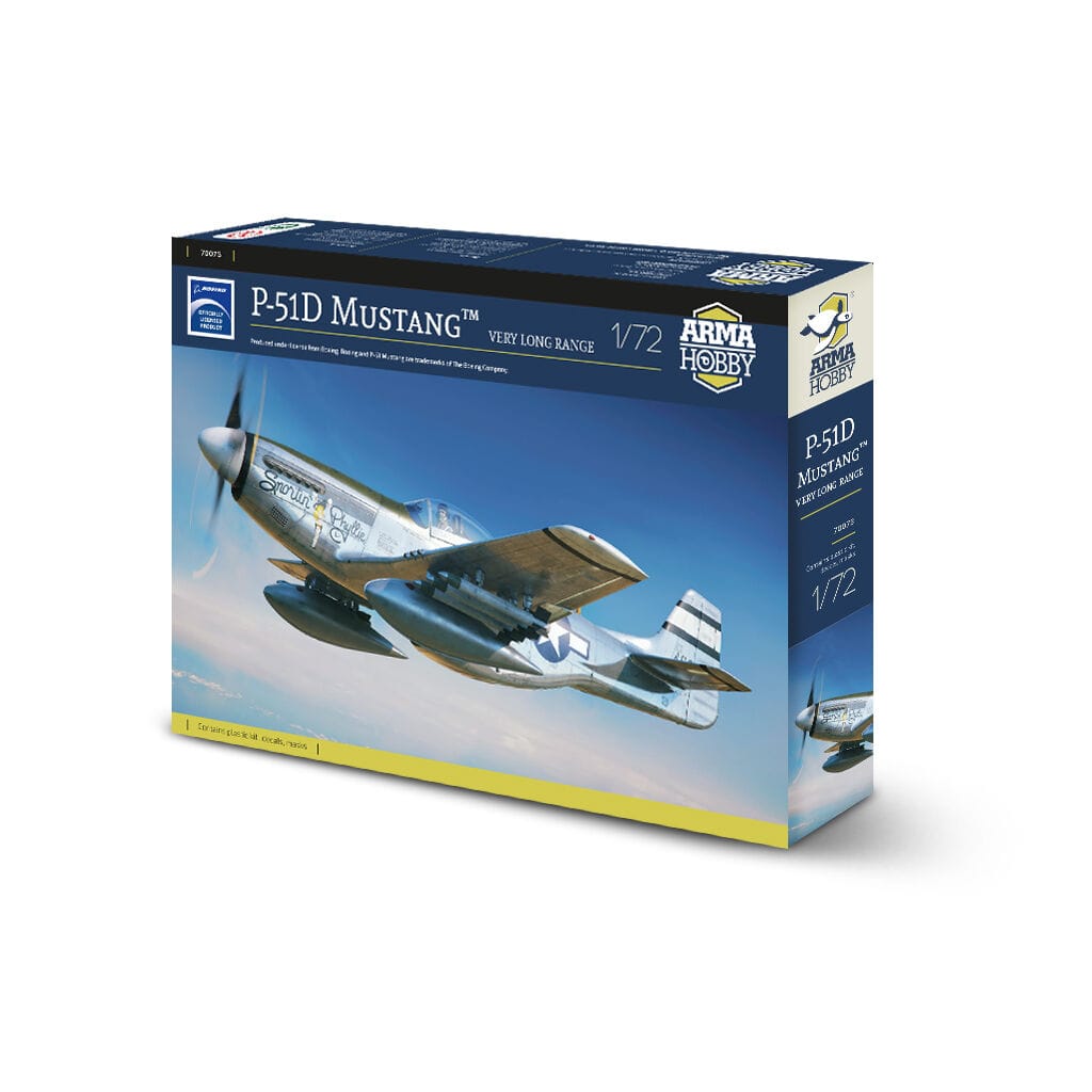 Arma Hobby - 70073 - North American P-51D Mustang - box front right angle
