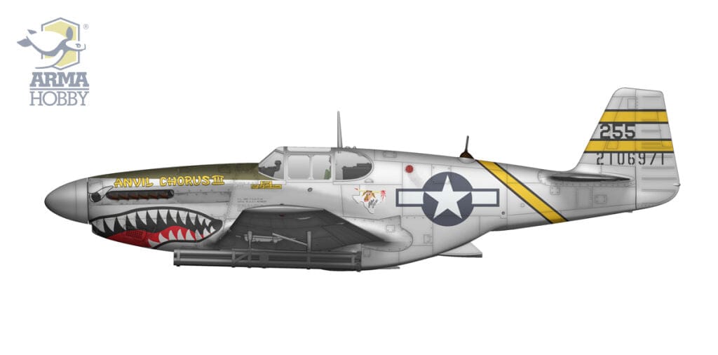 300 - Arma Hobby - 70075 - North American P-51B Mustang - paint schemes