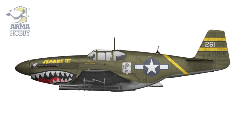 302 - Arma Hobby - 70075 - North American P-51B Mustang - paint schemes