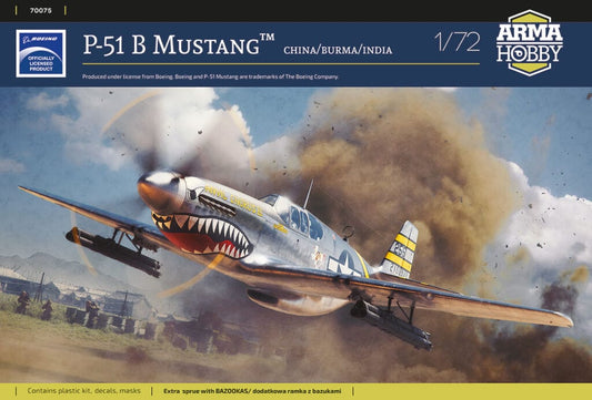 010 - Arma Hobby - 70075 - North American P-51B Mustang - primary image
