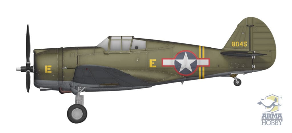 302 - Arma Hobby - 70081 - Curtiss P-36A Hawk - paint schemes