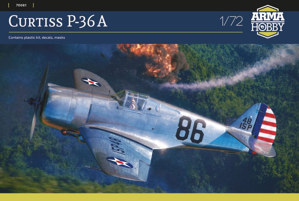 010 - Arma Hobby - 70081 - Curtiss P-36A Hawk - primary image