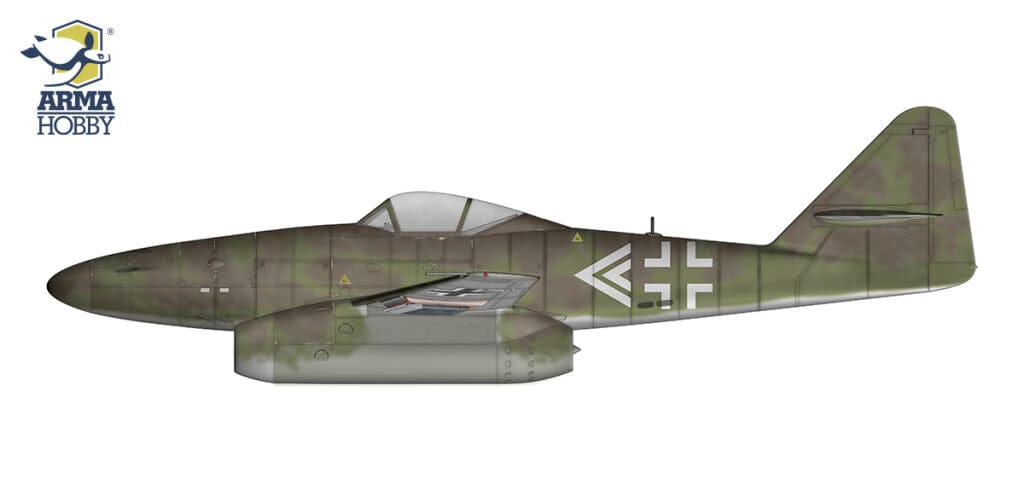 301 - Arma Hobby - 70083 - Messerschmitt Me-262 A-1a Schwalbe - paint schemes