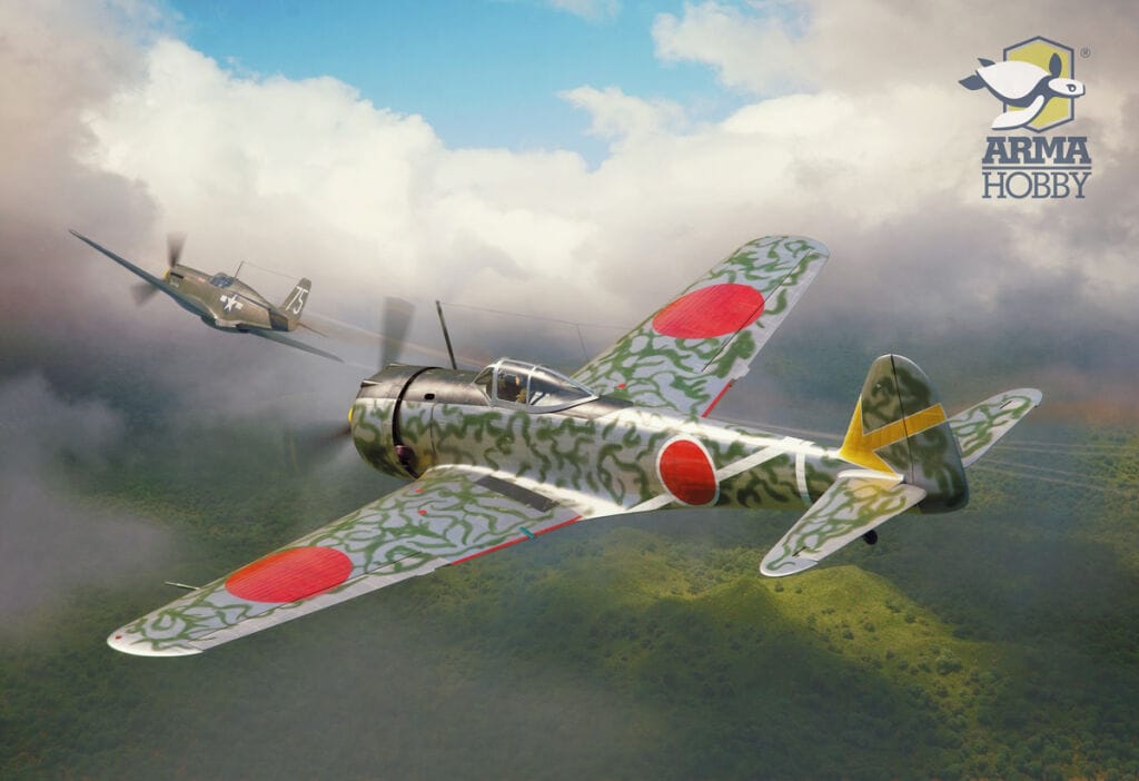 150 - Arma Hobby - 70087 - Nakajima Ki-43-II Otsu Hayabusa ‘Oscar’ - box art