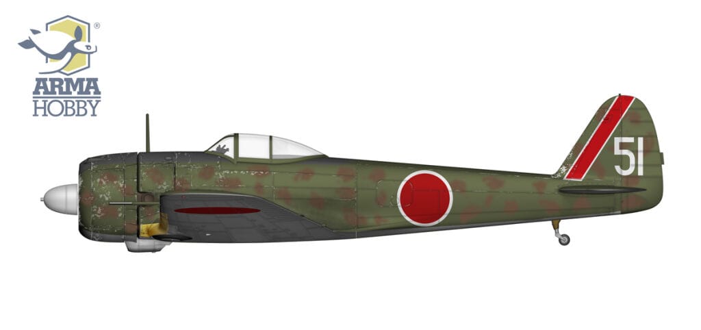 301 - Arma Hobby - 70087 - Nakajima Ki-43-II Otsu Hayabusa ‘Oscar’ - paint schemes