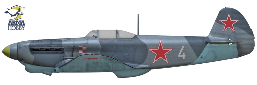 300 - Arma Hobby - 70088 - Yakovlev Yak-1b - paint schemes