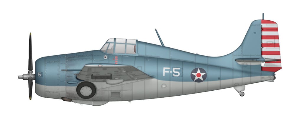 Arma Hobby - 70090 - Grumman F4F-3 Wildcat - paint schemes