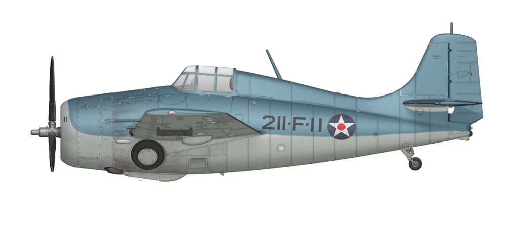 Arma Hobby - 70090 - Grumman F4F-3 Wildcat - paint schemes