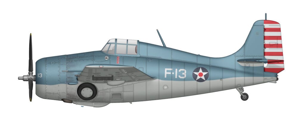 Arma Hobby - 70090 - Grumman F4F-3 Wildcat - paint schemes