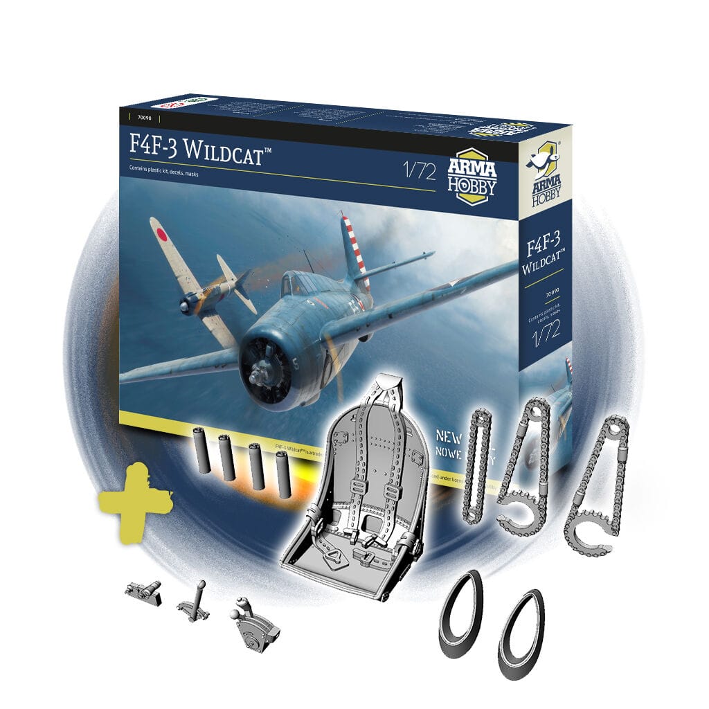 Arma Hobby - 70090 - Grumman F4F-3 Wildcat - digital model