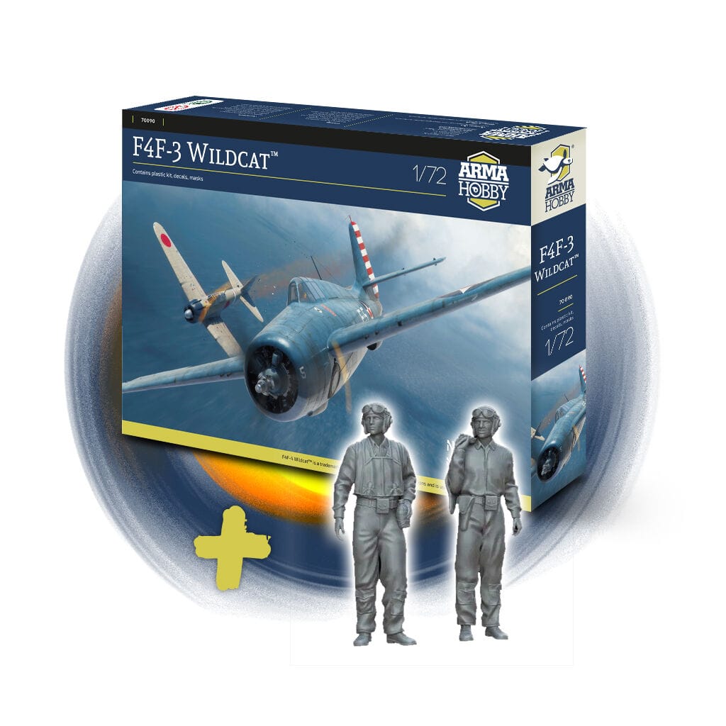 Arma Hobby - 70090 - Grumman F4F-3 Wildcat - digital model
