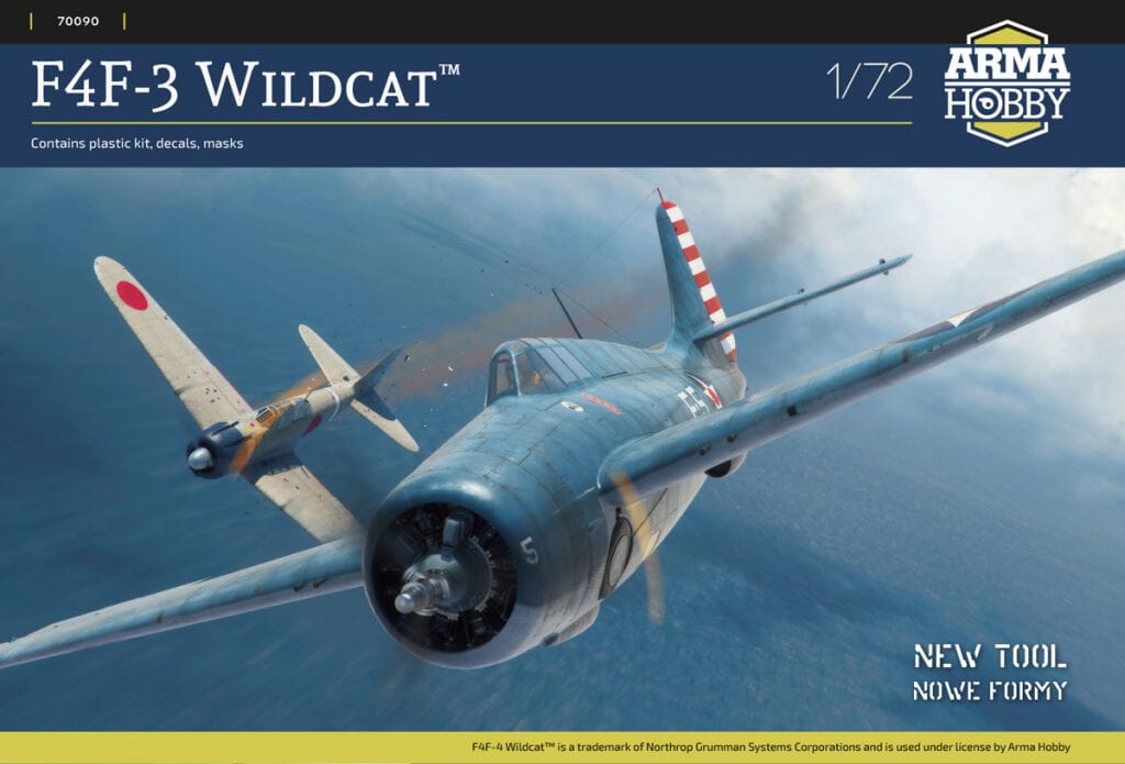 010 - Arma Hobby - 70090 - Grumman F4F-3 Wildcat - primary image