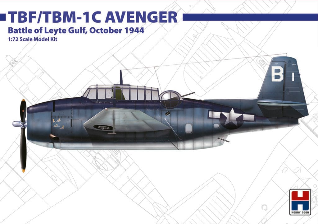 010 - Hobby 2000 - 72010 - Grumman TBF-1C / TBM-1C Avenger - primary image