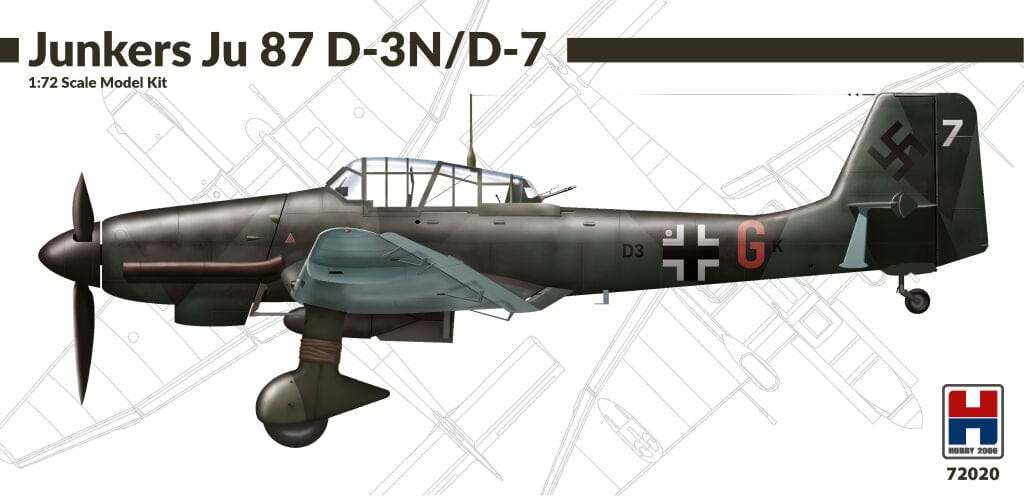 010 - Hobby 2000 - 72020 - Junkers Ju 87 D-3N / D-7 Stuka - primary image