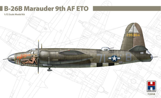 010 - Hobby 2000 - 72058 - Martin B-26B Marauder - primary image