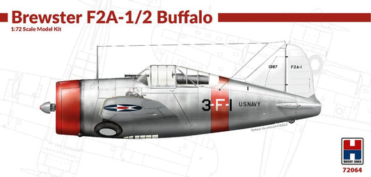 010 - Hobby 2000 - 72064 - Brewster F2A-1/2 Buffalo - primary image