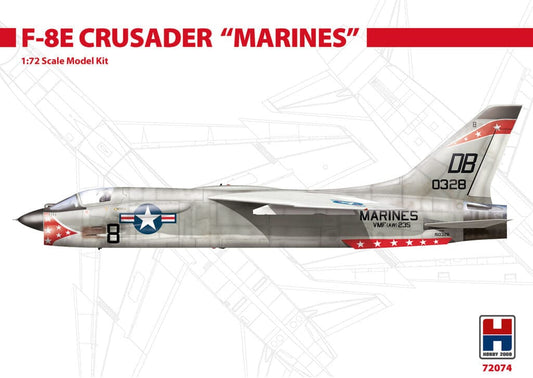 010 - Hobby 2000 - 72074 - Vought F-8E Crusader - primary image