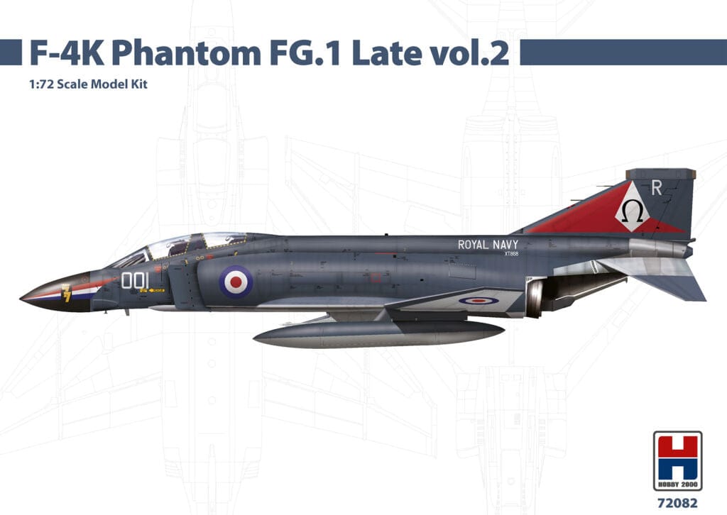010 - Hobby 2000 - 72082 - McDonnell Douglas F-4K FG.1 Phantom II - primary image