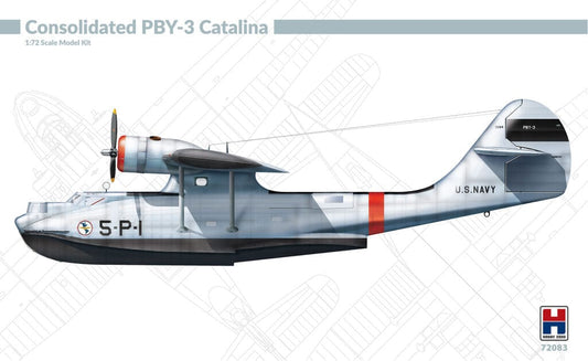 010 - Hobby 2000 - 72083 - Consolidated PBY-3 Catalina - primary image