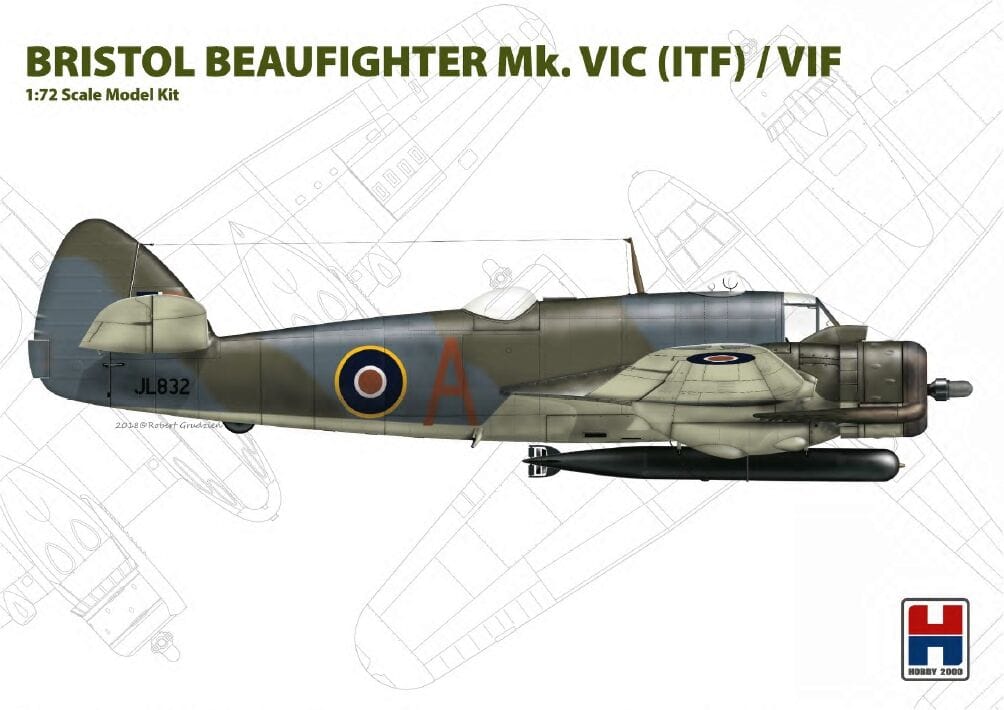 010 - Hobby 2000 - 72004 - Bristol Beaufighter Mk VI (ITF) / Mk VIf - primary image