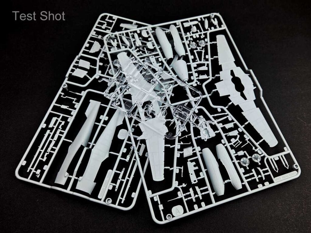 200 - Arma Hobby - 70083 - Messerschmitt Me-262 A-1a Schwalbe - sprue